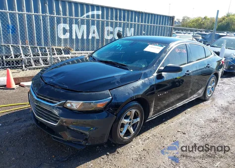 2016 Chevrolet Malibu Ls from USA, damaged, VIN 1G1ZB5ST4GF320749